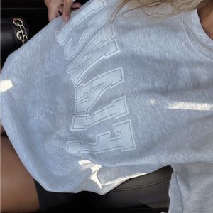 The Bar- Fiancé Sweater in Gray